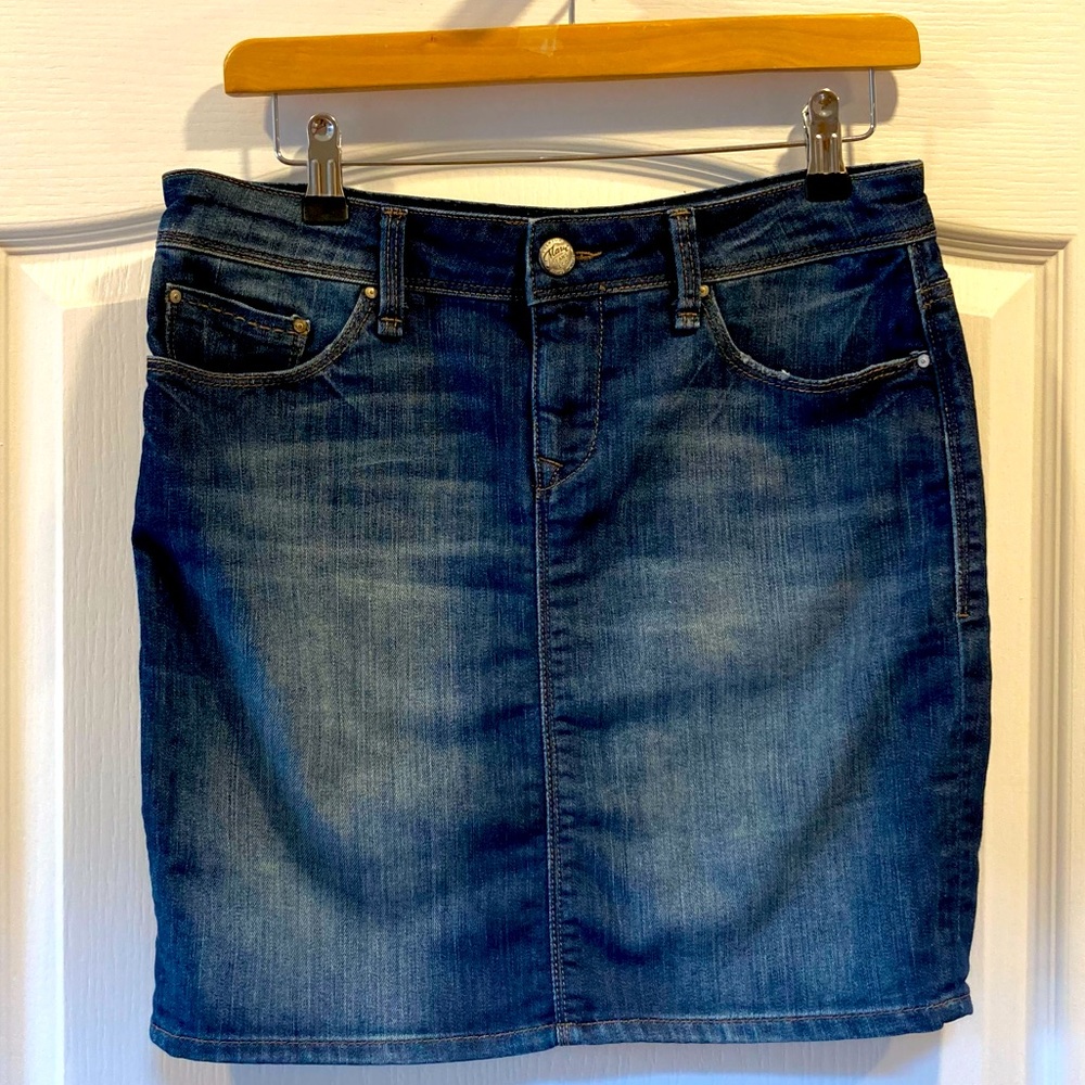 Mavi Alexis mini skirt Size S blue denim wash Y2K vintage 2000s